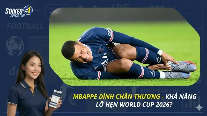 Mbappe Dính Chấn Thương - Khả Năng Lỡ Hẹn World Cup 2026?