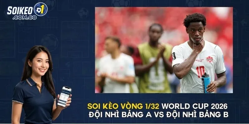 Soi Kèo Vòng 1/32 World Cup 2026 Đội Nhì Bảng A Vs Đội Nhì Bảng B